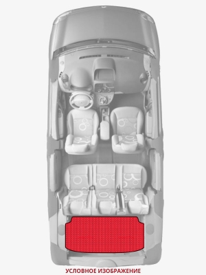 ЭВА коврики «Queen Lux» багажник для Mitsubishi GTO